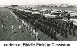 Cadets at Riddle Field in Clewiston