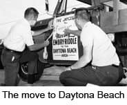 The move to Daytona Beach