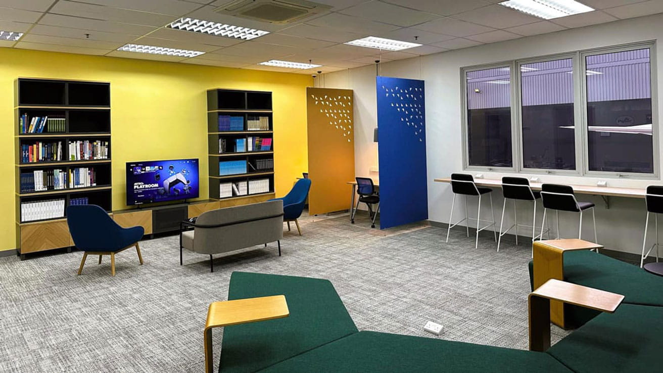 Student Lounge at Seletar Aerospace Park