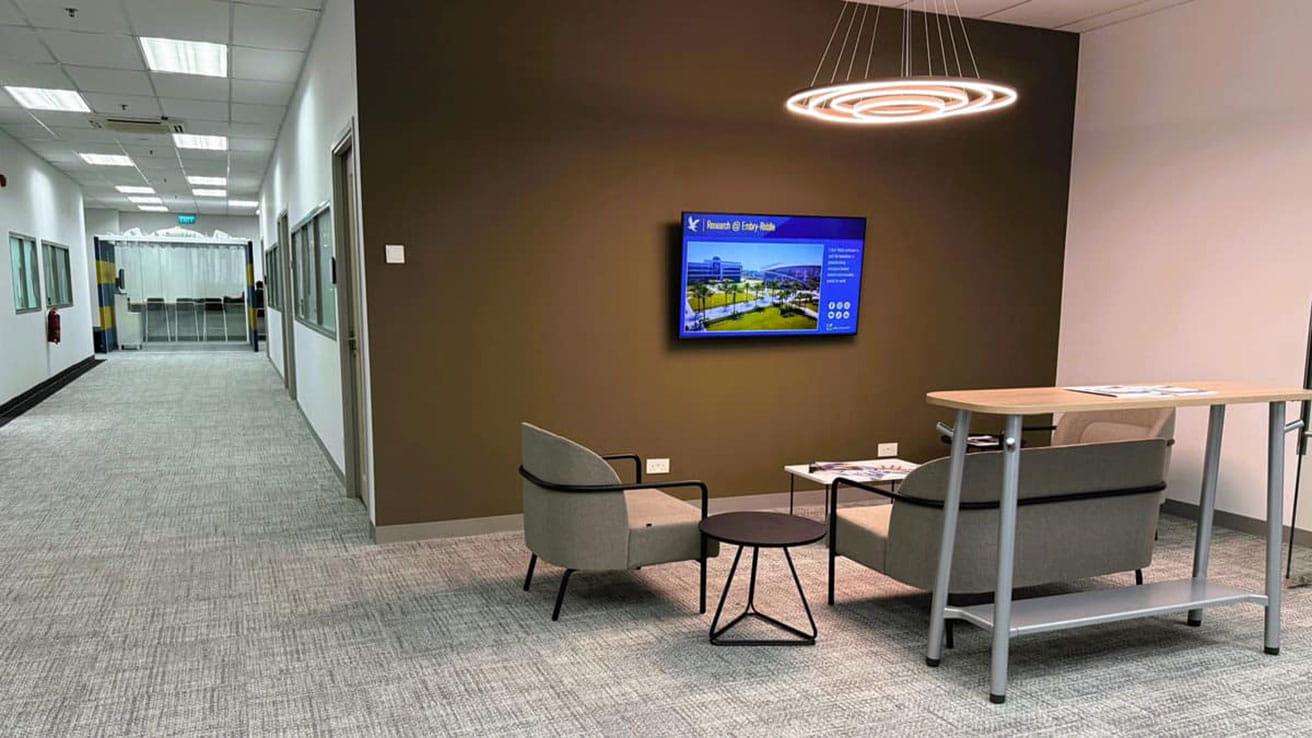 Lobby at Seletar Aerospace Park