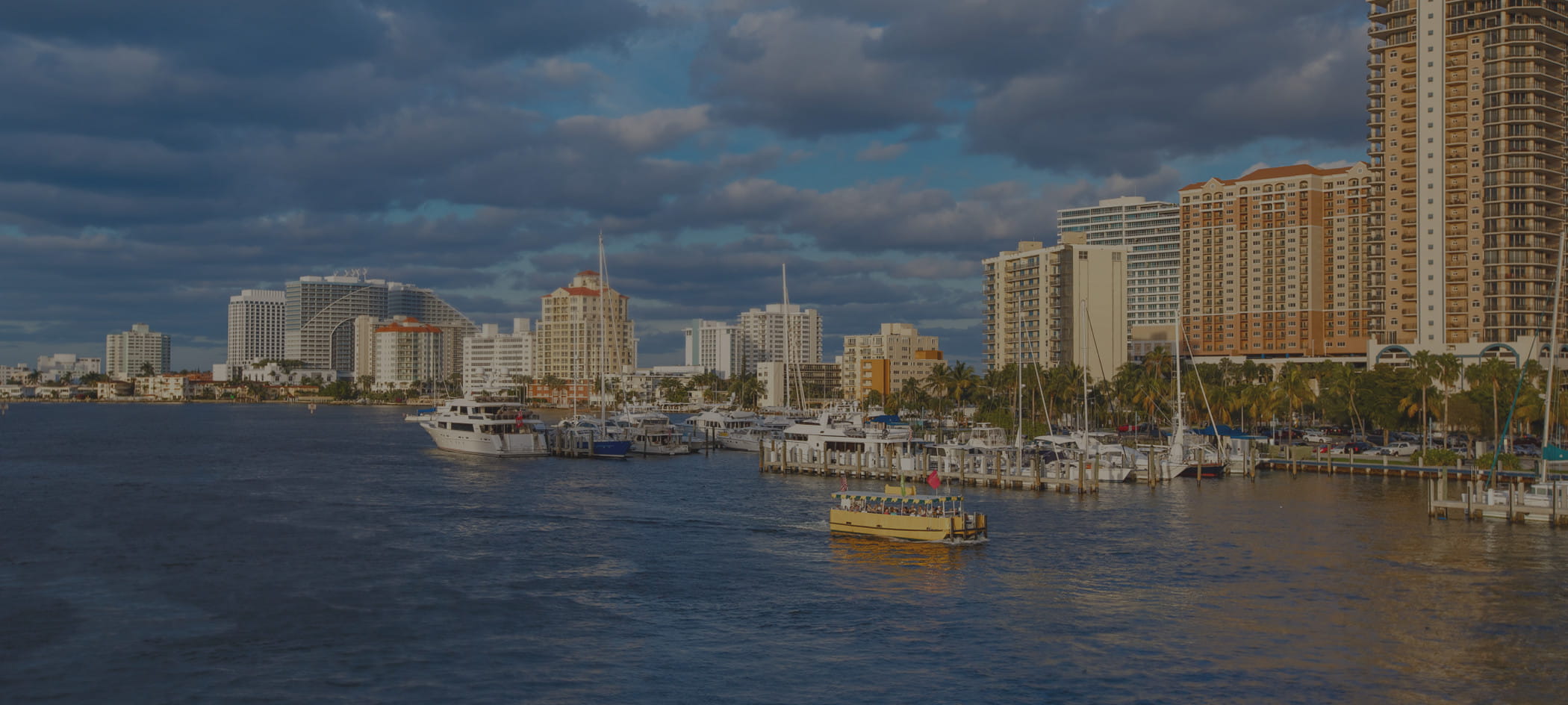 Fort Lauderdale coastline.