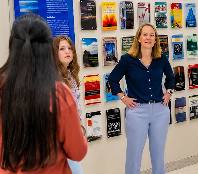 The Eagle Authors wall