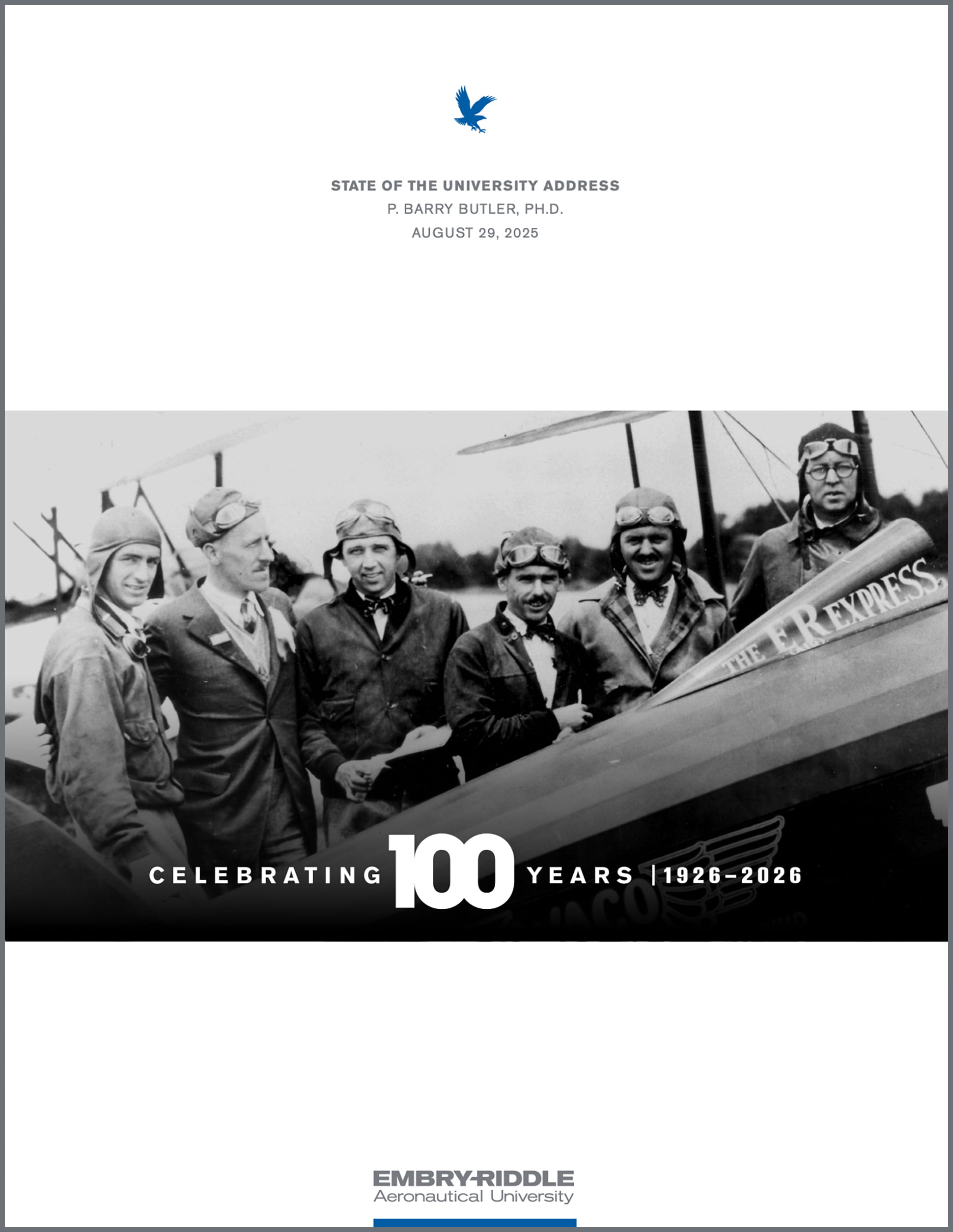 2025 State of the University Address Presentation Cover