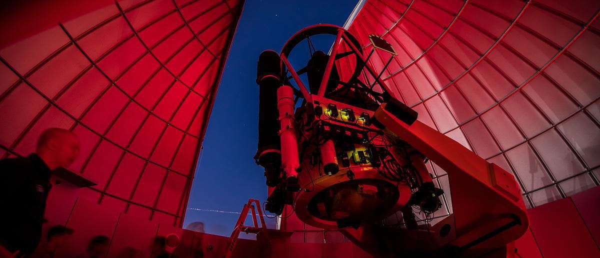 Telescope on the Daytona Beach, Florida, campus.