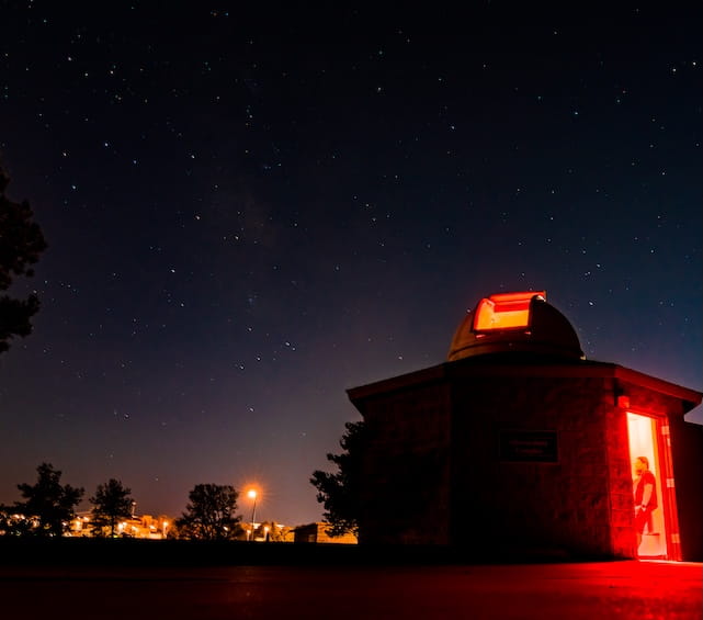 Observatory on the Embry-Riddle Prescott, Arizona campus