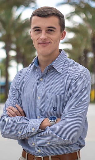 Student Jim Myers