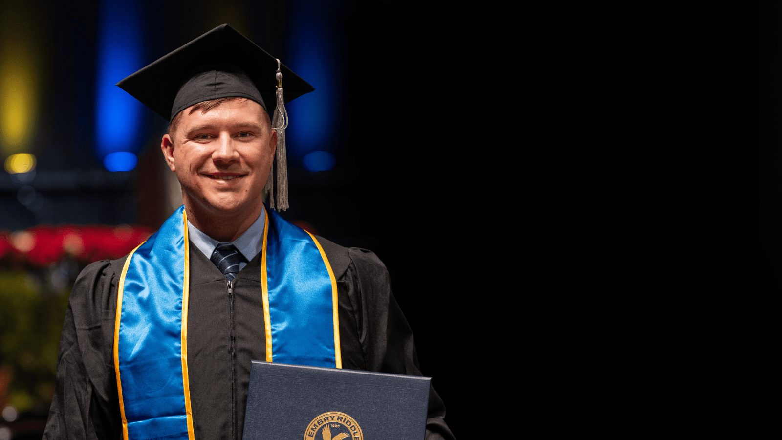 Dustin Foote at graduation.