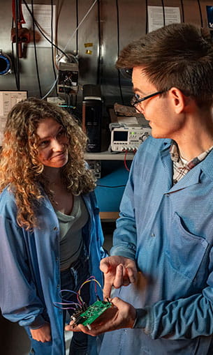 Students working in the SAIL Lab
