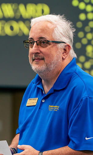 Employees are recognized at the Employee Service Awards