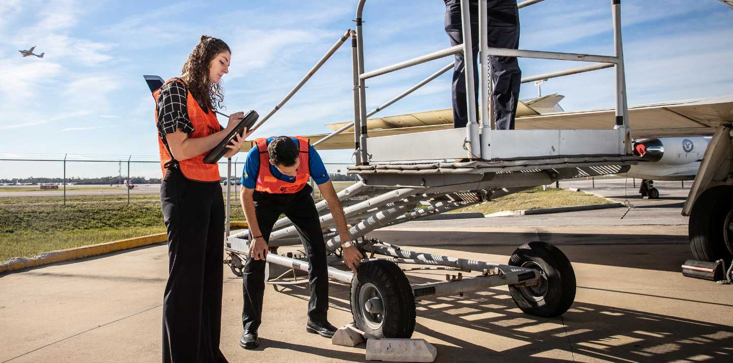 Safety students at Embry-Riddle.