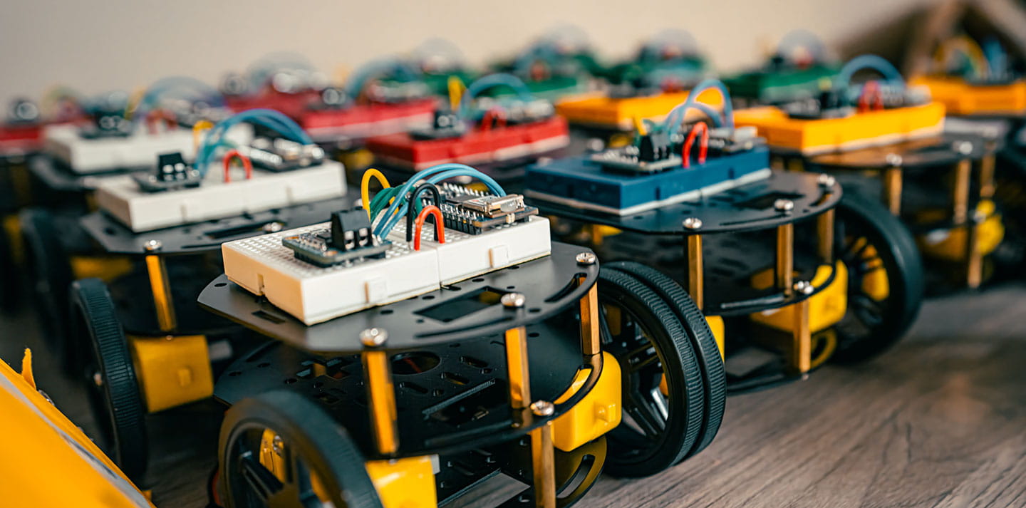 BID4R lab swarm robots