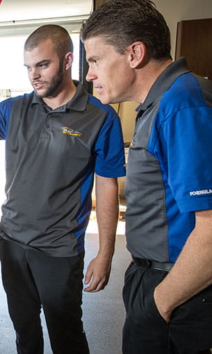 ERAU Motorsports team works on the Formula SAE car
