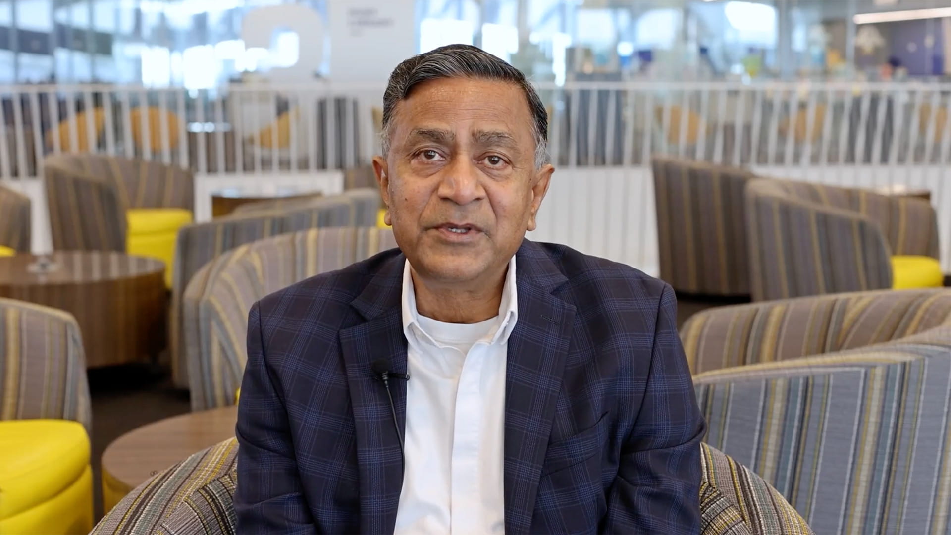 Screenshot from the Worldwide College of Business video