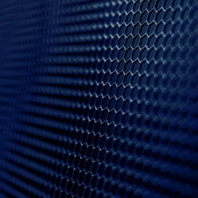 Blue honeycomb texture