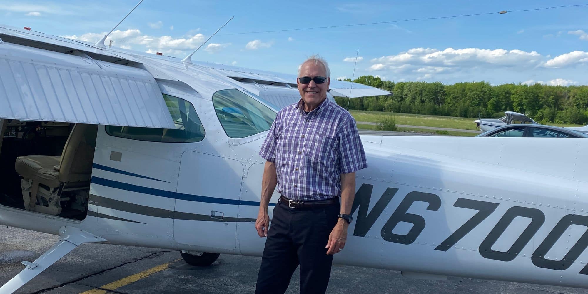 Ralph Alcock ('78) is an Embry‑Riddle alumni and recently retired captain at Raytheon Technologies. (Photo: Ralph Alcock)