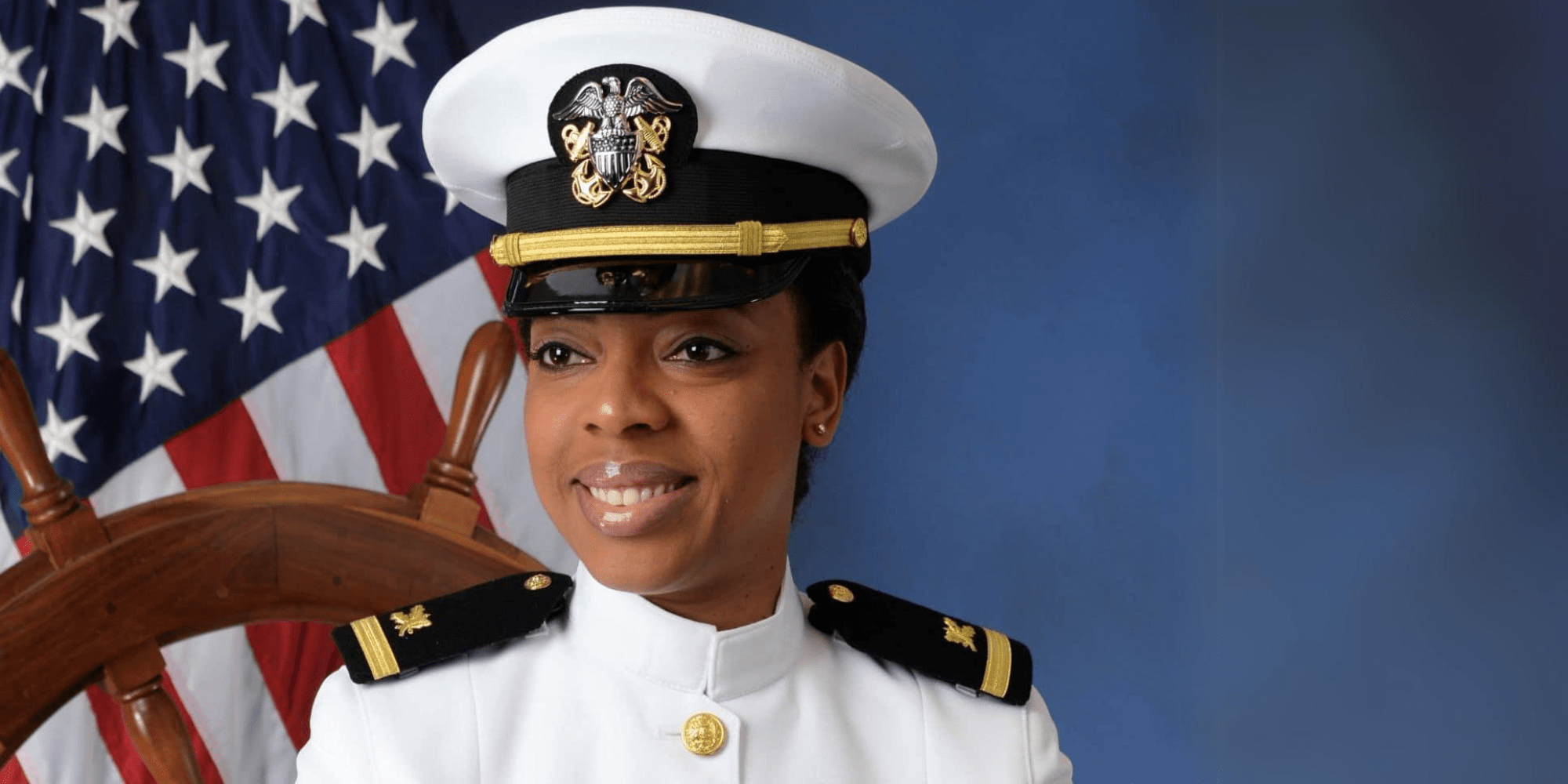 B.S. in Logistics and Supply Chain Management alumna Kai Timoll ('21) served with the Blue Angels, the Navy's elite flight demonstrations squadron, as the Logistics Assistant Leading Petty Officer. (Photo: Kai Timoll)
