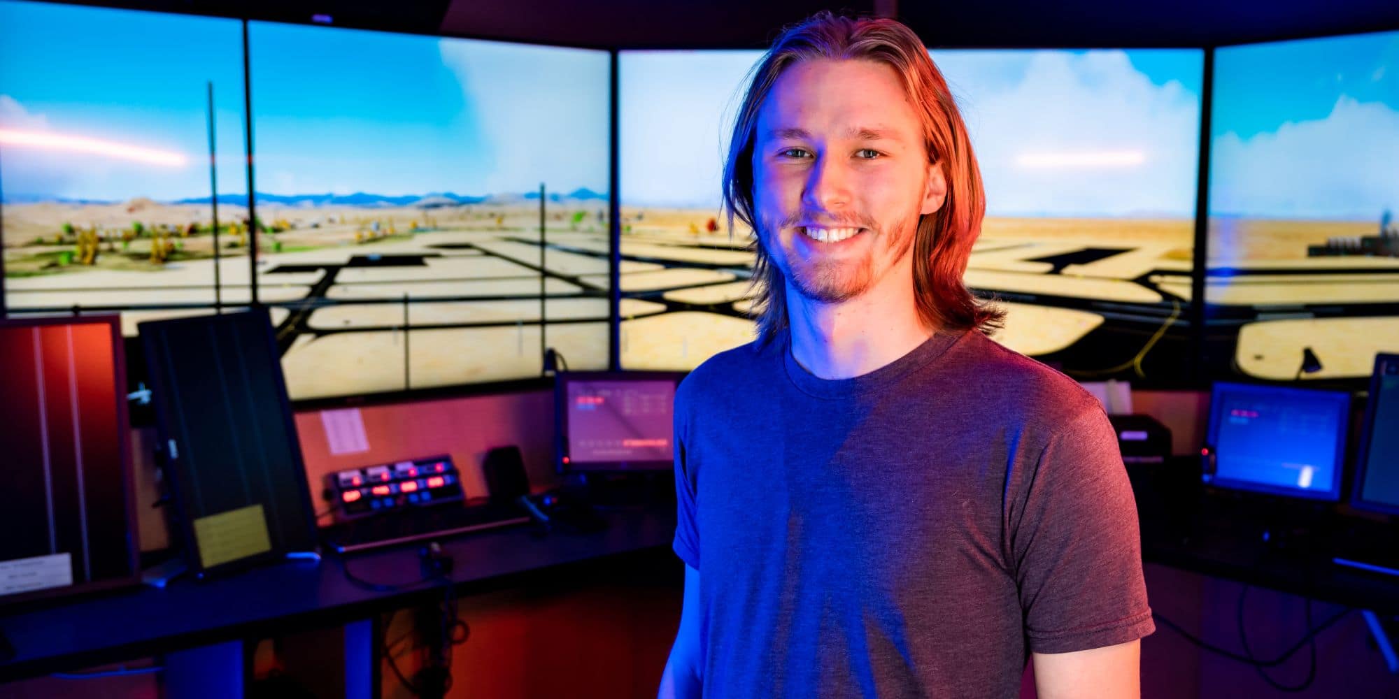 Cook started his aviation career in Palm Springs, California before being drawn to Embry-Riddle's renowned reputation as the top educator of aviators. (Photo: Embry-Riddle/Connor McShane).