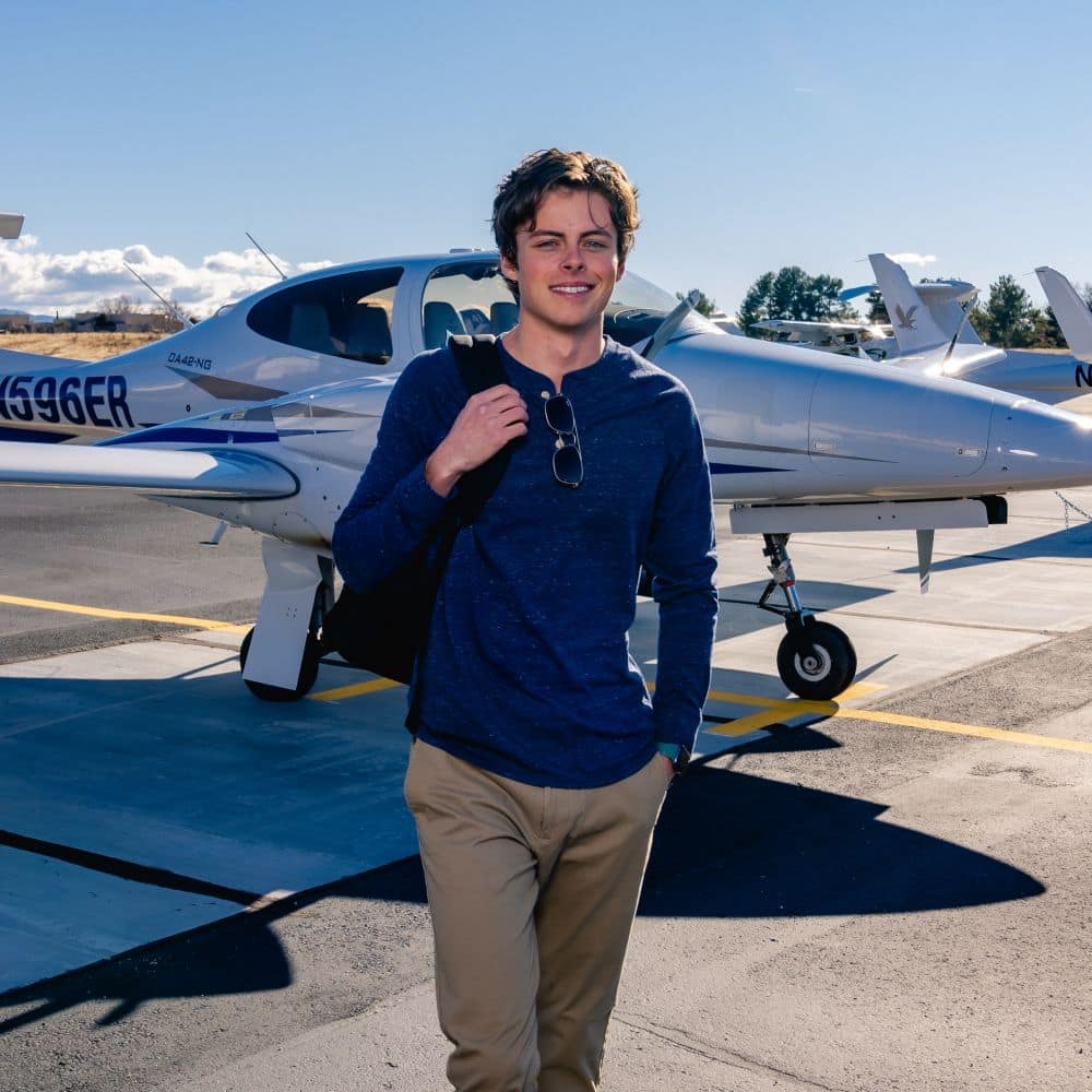 Following graduation, Williams will continue as an Embry-Riddle flight instructor before transitioning to a regional airline and ultimately the United flight deck. 