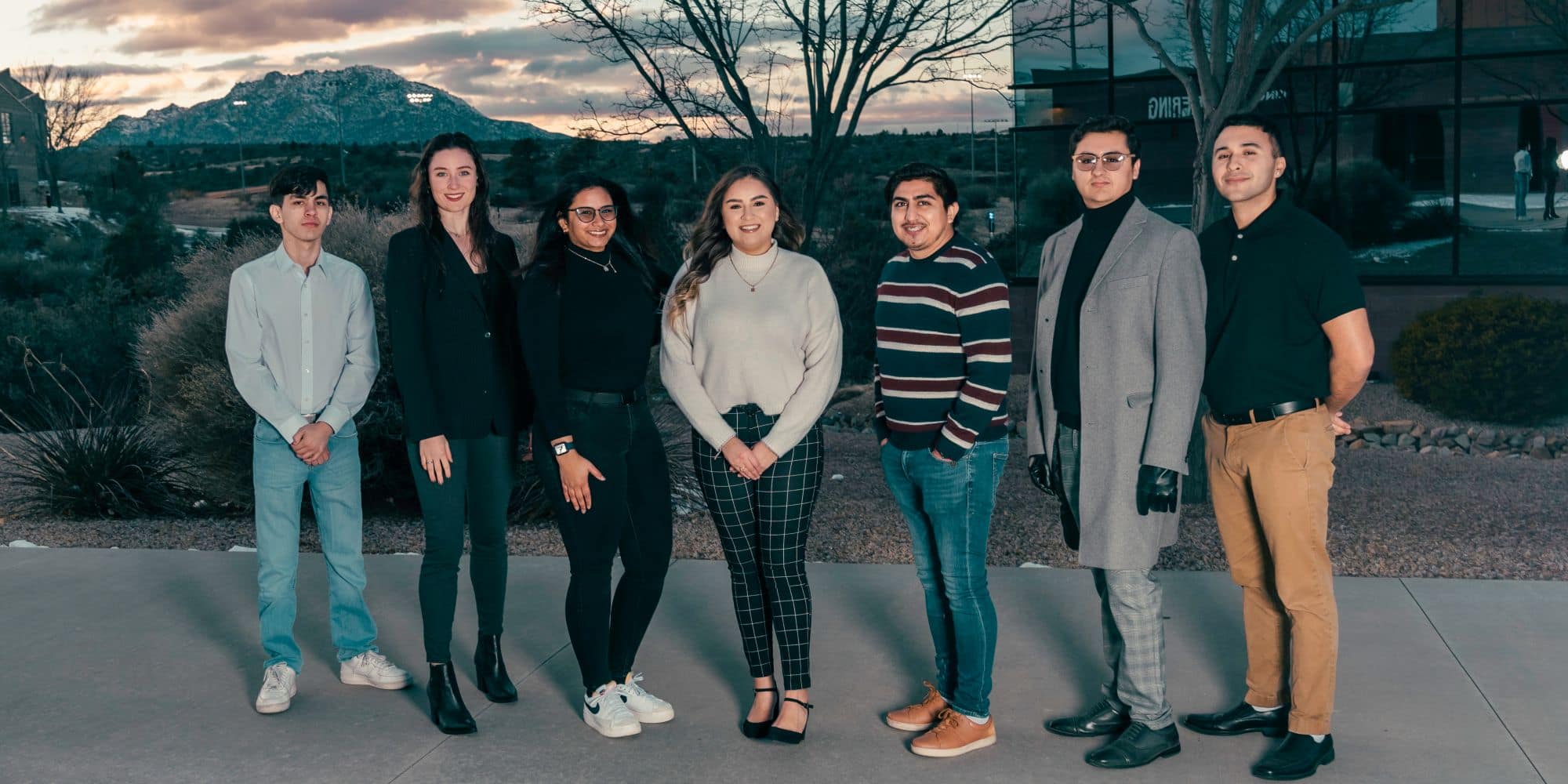 Letsy Gonzalez ('23) is a first-generation college student and president of the SHPE, a 25-member organization dedicated to empowering the Hispanic community through STEM. (Photo: Embry‑Riddle / Connor McShane)