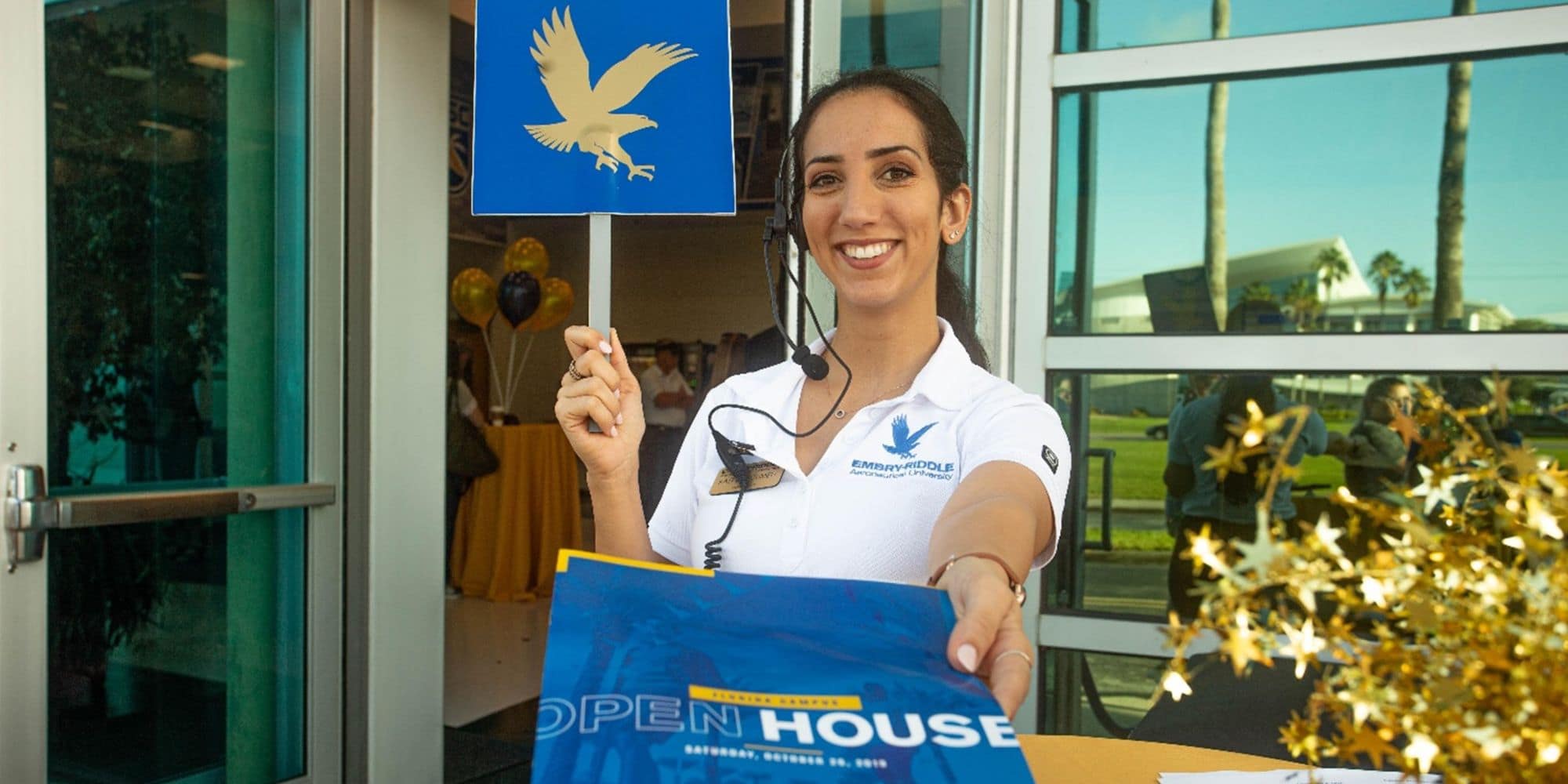 Fall 2019 Open House event. (Photo: Embry-Riddle / Daniela Cabrera)