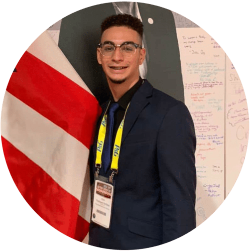 Embry-Riddle student Elliot Rodriguez.