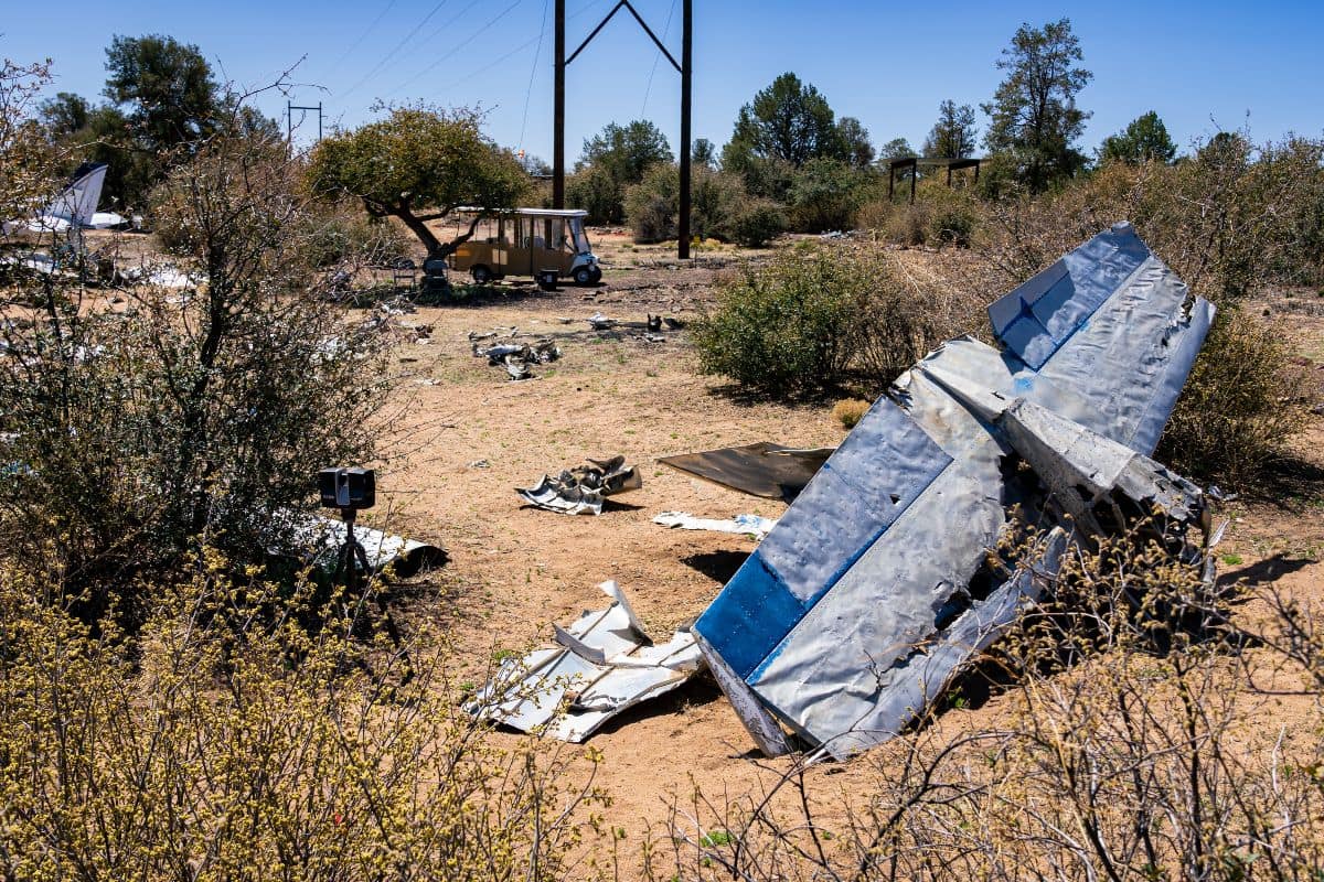 Embry‑Riddle's Robertson Aircraft Accident Investigation Laboratory in Prescott, Arizona. (Photo: Embry‑Riddle / Connor Mcshane) 