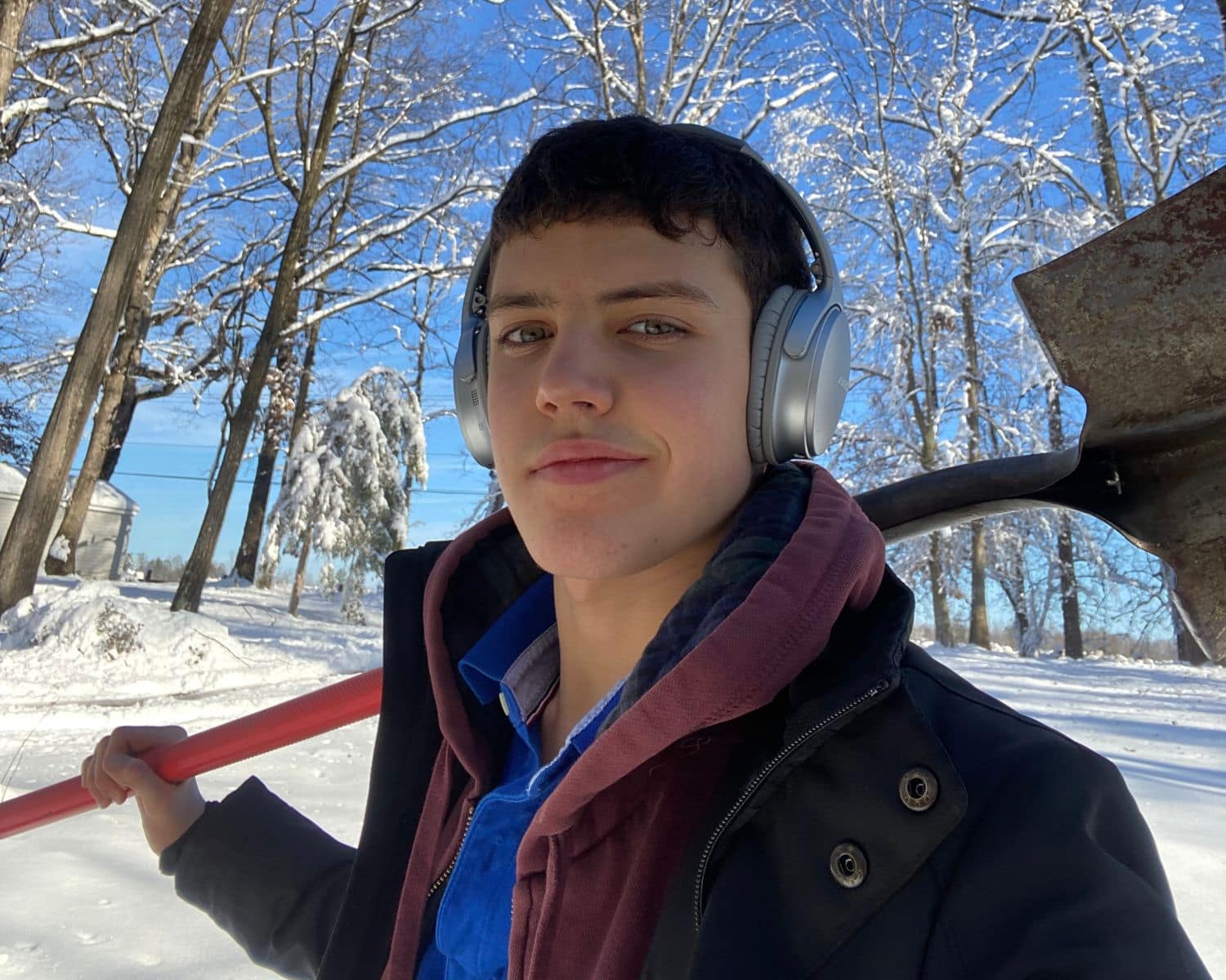 Aerospace Engineering major Jacob Zahabi has traded shoveling snow in Virginia for launching rockets in Florida. (Photo: Jacob Zahabi)