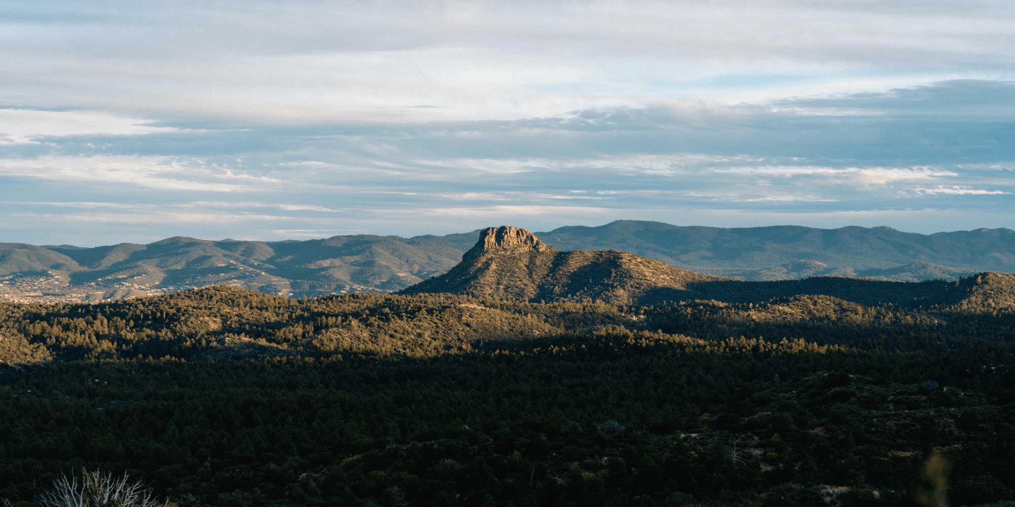 Landscape photo taken in the Thumb Butte hiking area – the namesake for the suites on Embry‑Riddle’s campus. (Photo: Embry‑Riddle / Connor Mcshane)