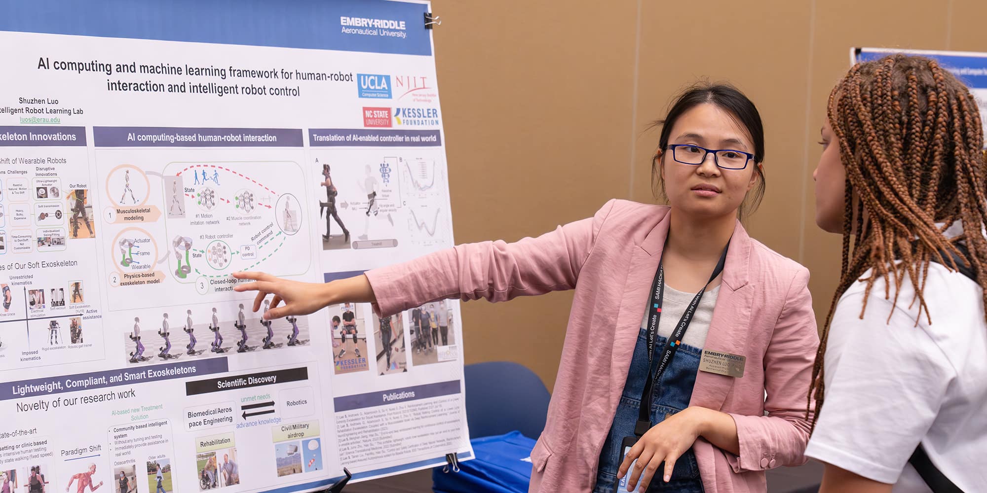 Embry‑Riddle students and faculty are actively involved in AI and machine learning research. (Photo: Embry‑Riddle) 
