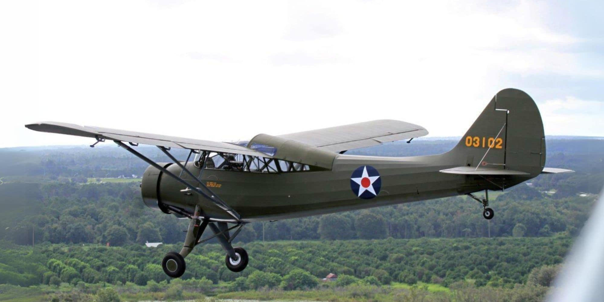 The Stinson L-1 Vigilant, an American liaison aircraft returning to the skies after extensive restoration. (Photo:Paul Stecewycz)