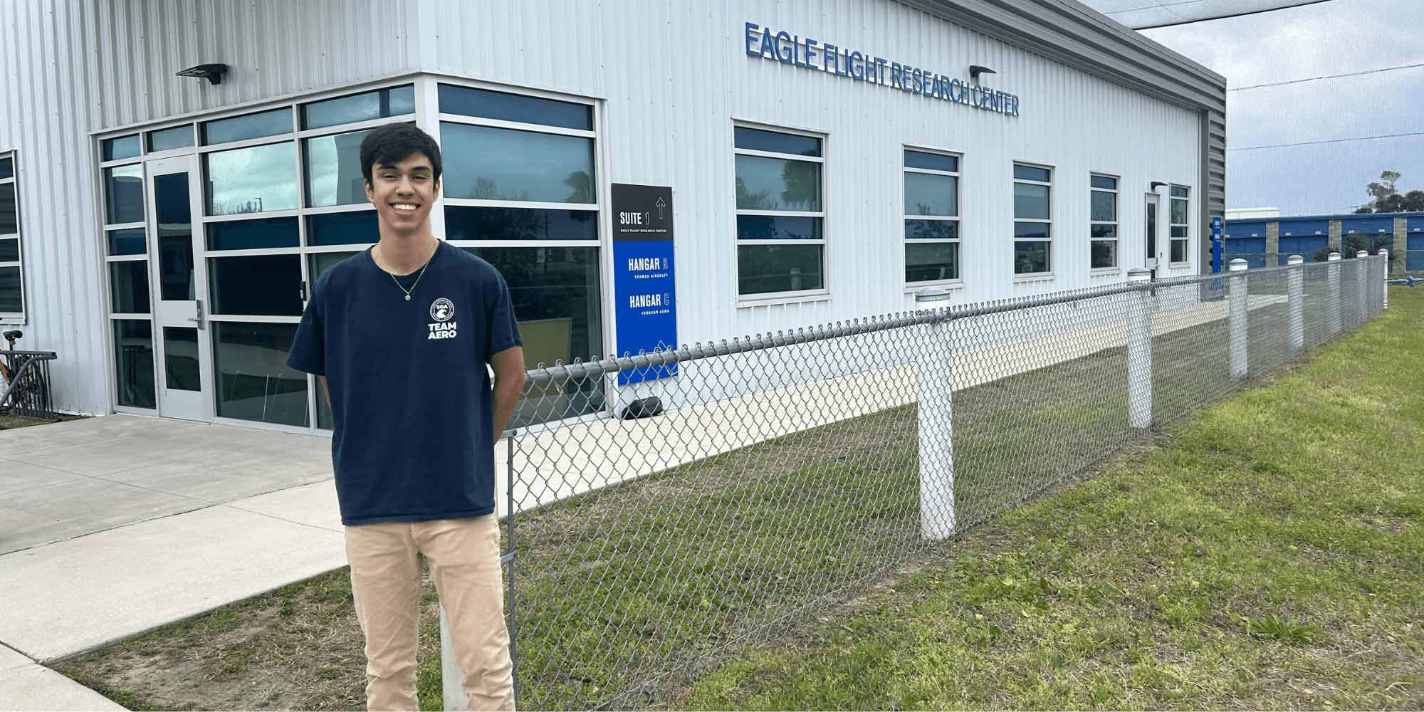 From Madrid to the cutting edge of aerospace, Victor Cova isn’t just designing drones, he’s engineering the future of emergency response. Leading a student team at Embry‑Riddle’s Eagle Flight Research Center, he’s turning innovation into impact, one flight at a time. (Photo: Victor Cova)