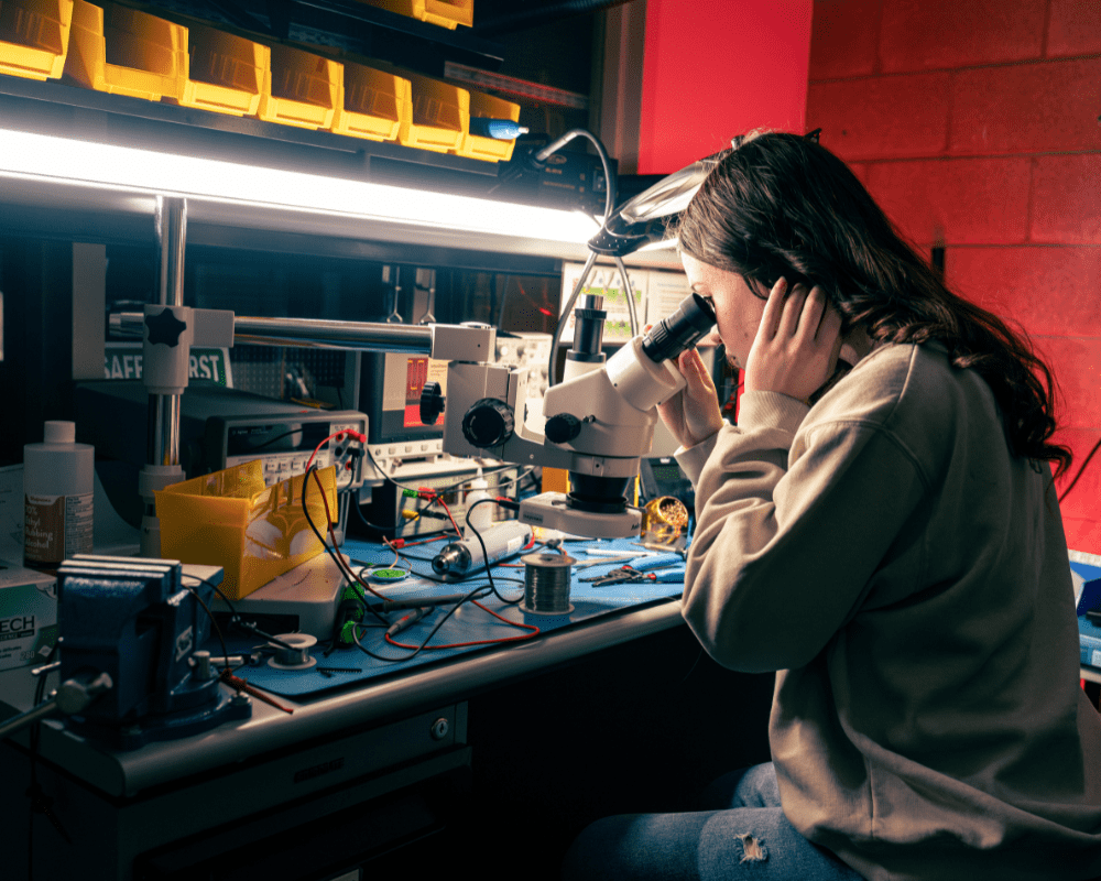 Electrical engineering, as Molly Ruley pointed out, is our future. “Electrical engineering is the foundation of so many industries,” she said. “Every industry needs an electrical engineering team.”