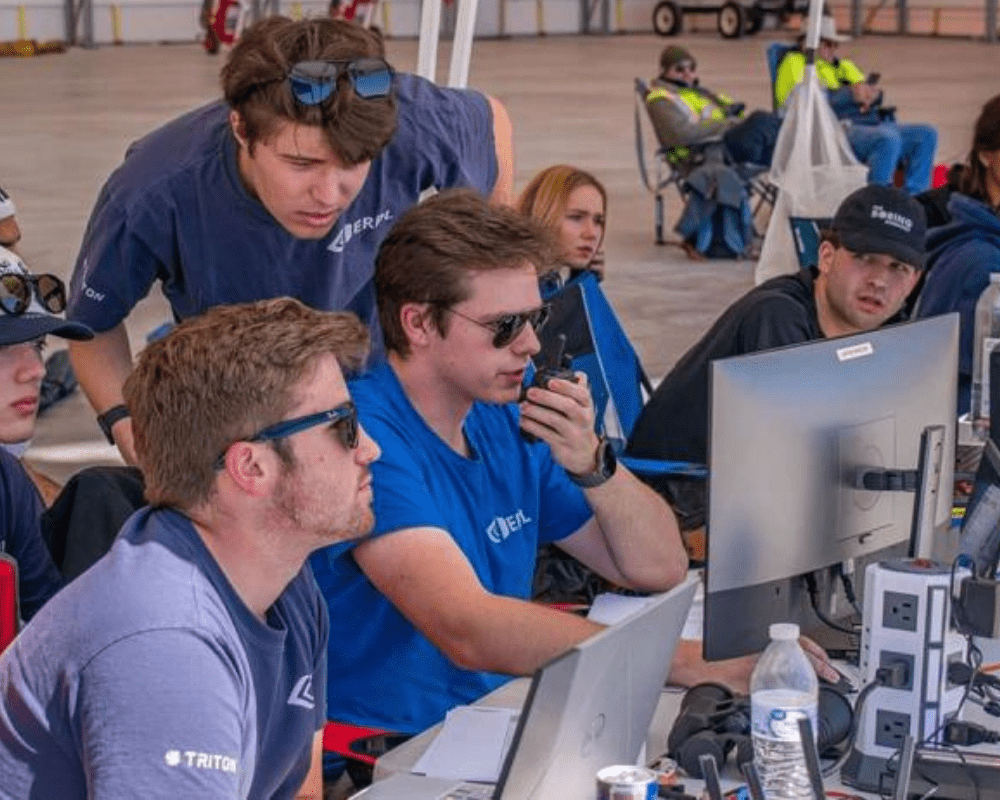 ERPL hot-fire Project Triton ground control operations.