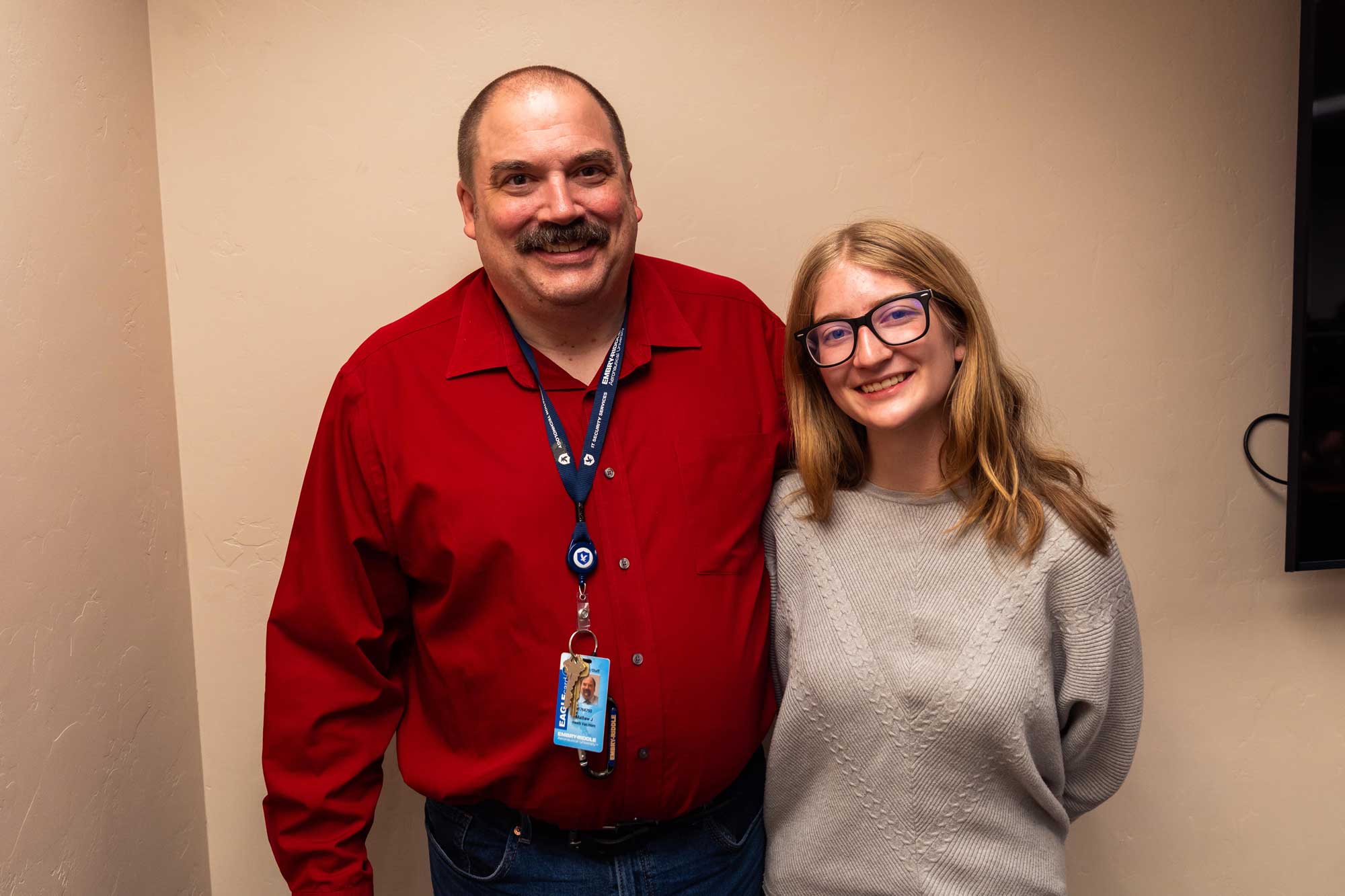 Romana and her father, Dr. Matthew Heath Van Horn. (Photo: Romana Heath Van Horn)