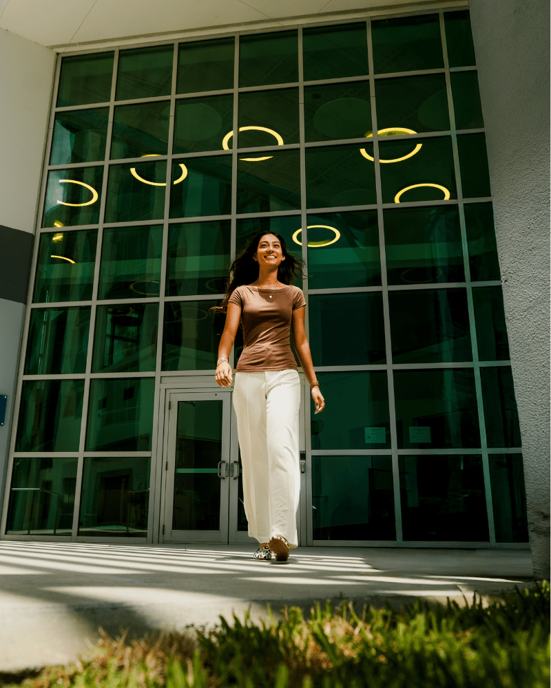 Alisha has also become involved with the Young Alumni Board Mentorship Program, which partners current students with recent alumni working in the aviation and aerospace industries.