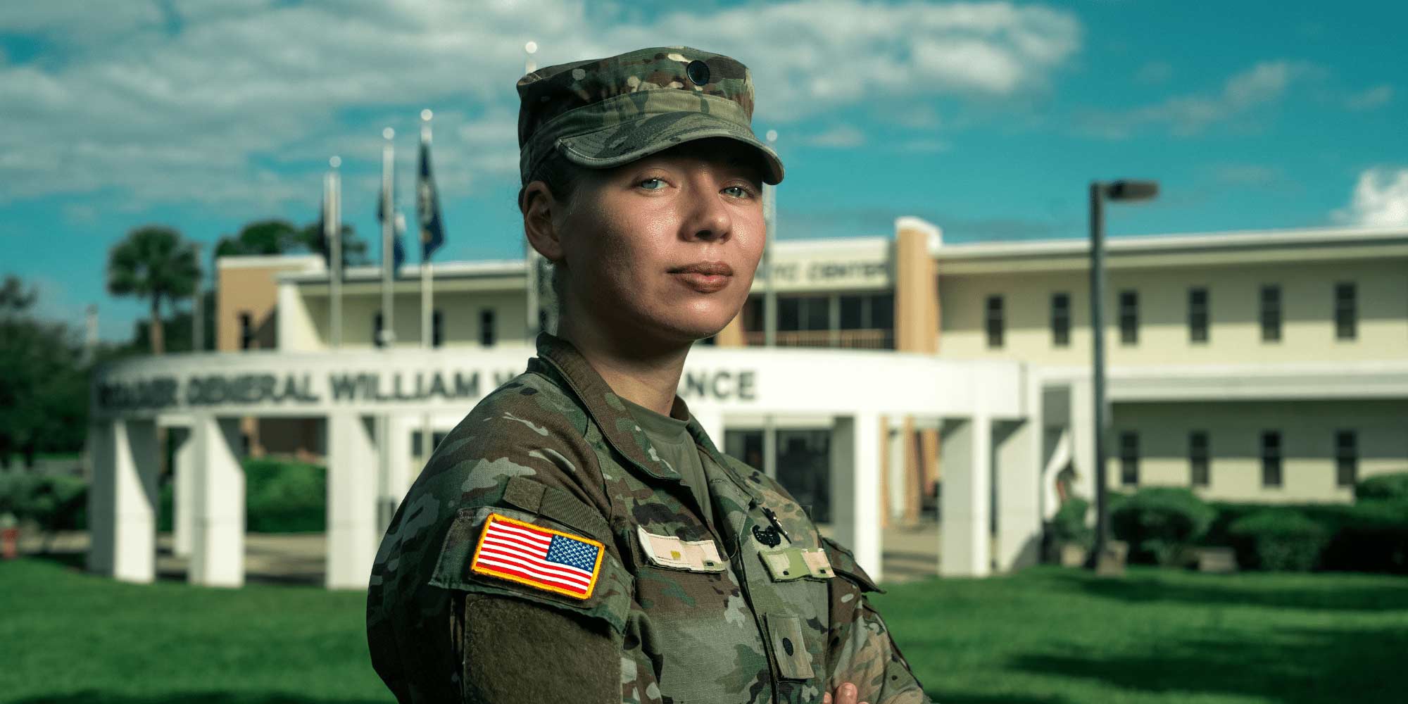 Barrett Cutshall at the Spruance ROTC Center (Photo: Joey Harrison) 