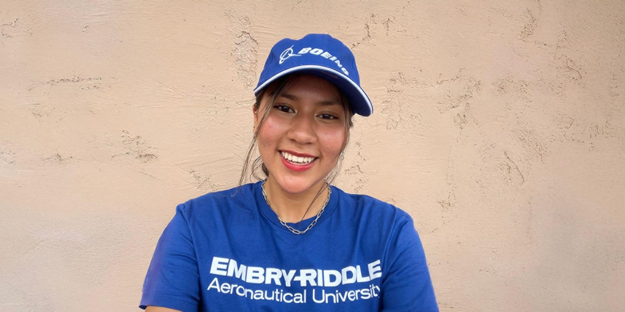 Embry-Riddle student Camille Hawkins is a Boeing scholar.
