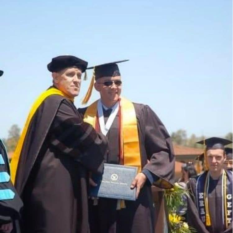 Lt. Col. Brandon J. Alford grad