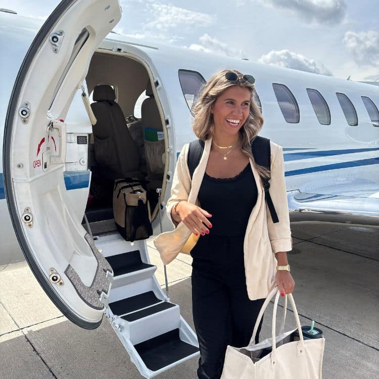 Flying back from Denver to Miami with Stephanie Goetz in a Cessna Citation V.