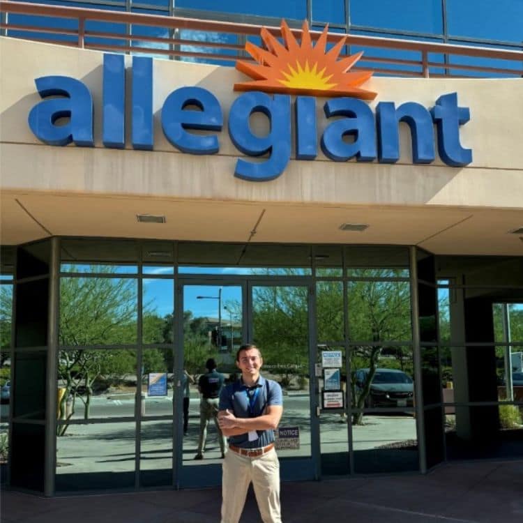 When asked for his advice to future students, DeZell encouraged, “Take every internship opportunity that aligns with your goals or provides the chance to shape what they might be.”
