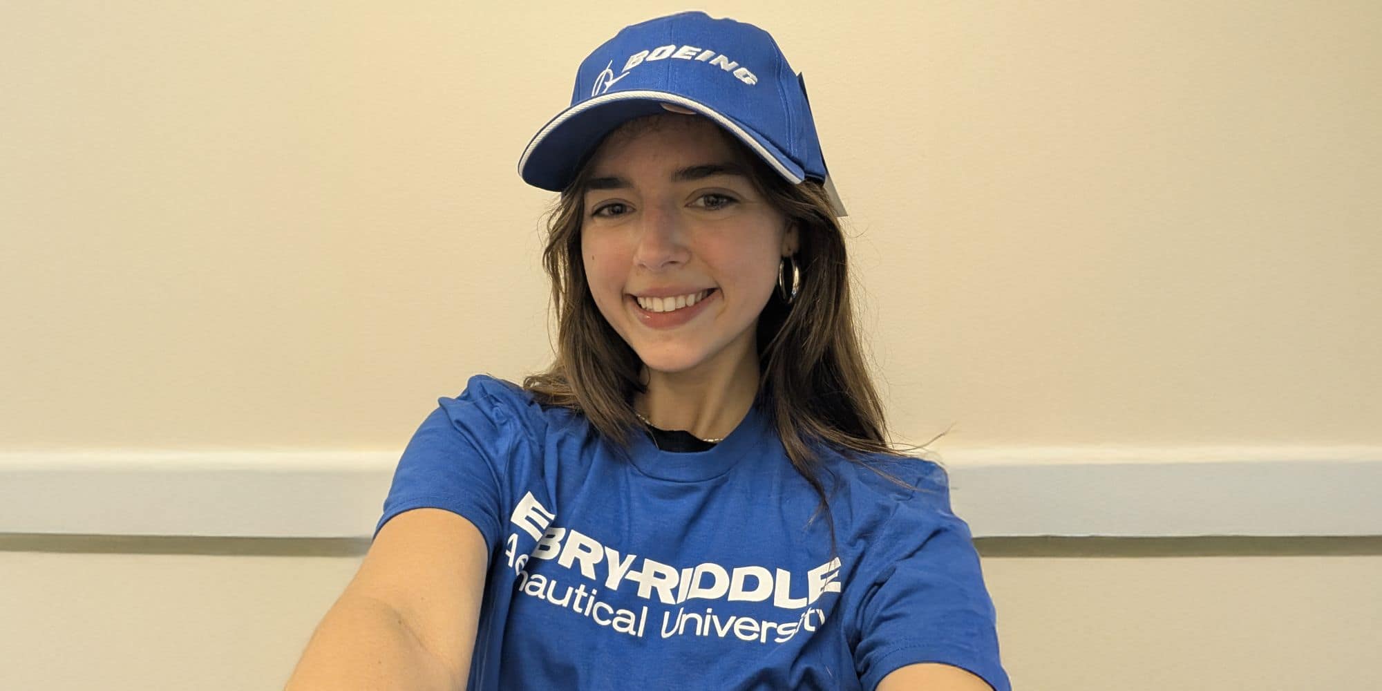 Katherina Steiner is a 2025 Boeing Scholar and a Human Factors Psychology student on the Daytona Beach Campus. (Photo: Katherina Steiner)
