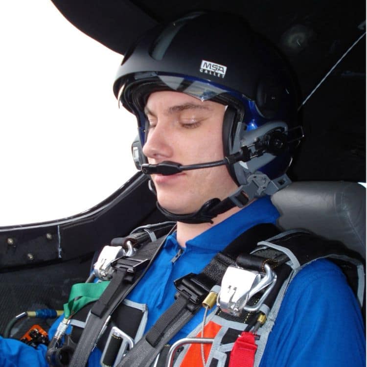 Another day at the “cockpit/office” at Grob Aerospace in Germany, as a young flight test engineer in the cockpit of the SPN business jet during test flight. 