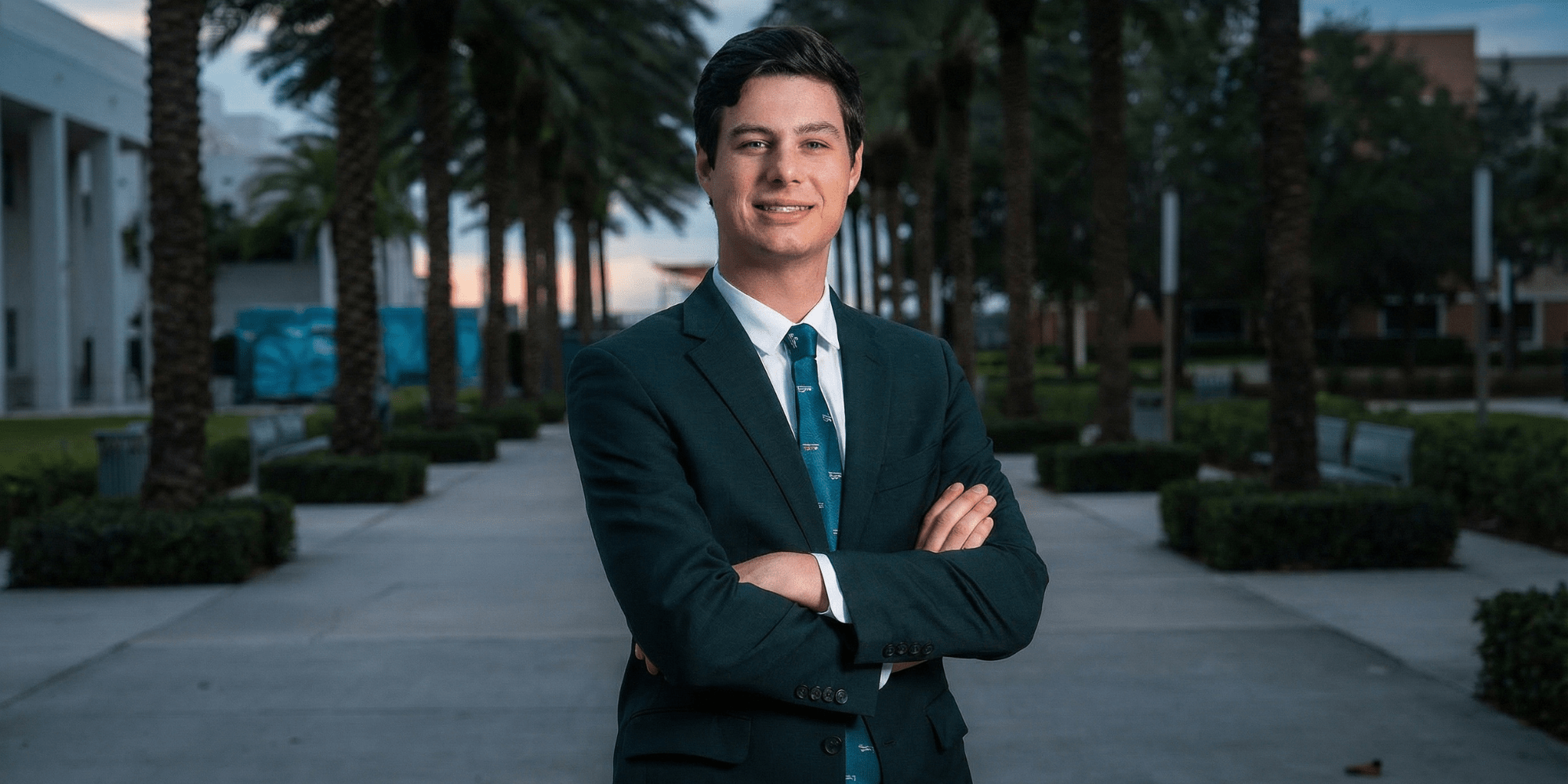 Peyton Stikeleather found a purpose and career path while interning at Samaritan’s Purse. (Photo: Embry‑Riddle / Joey Harrison)