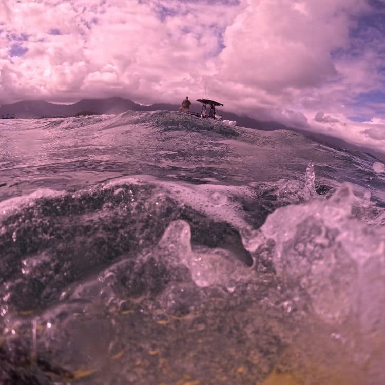 Skimming the surface with an Embry‑Riddle UMS. (Photo: Joseph Cerreta)
