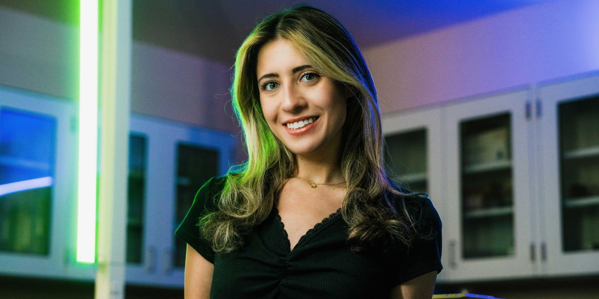 Dori Stein is studying Engineering Physics with a minor in Astronomy and Astrophysics at Embry‑Riddle's Daytona Beach, Florida, campus. (Photo: Joey Harrison)