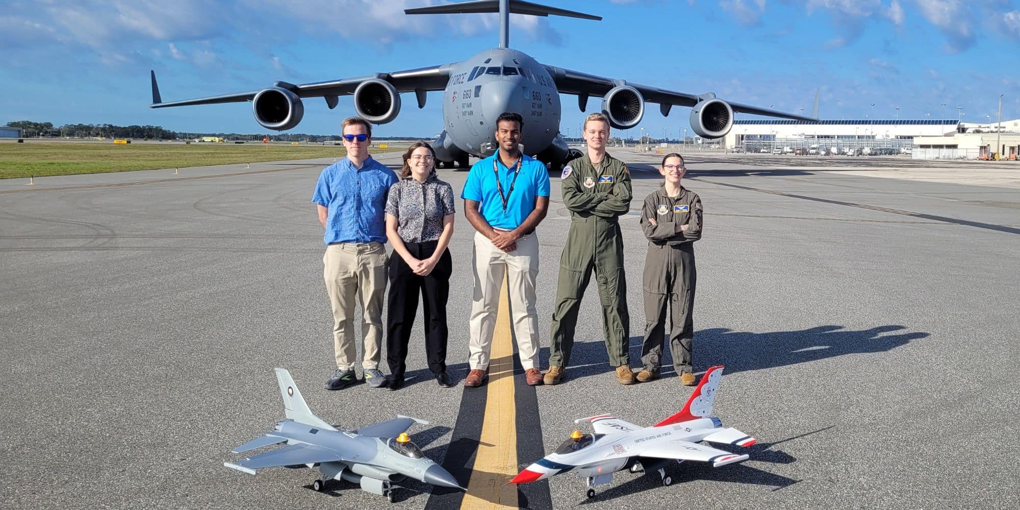 Ryan Mangra (’26) is studying Aerospace Engineering at Embry‑Riddle's Daytona Beach, Florida, campus. (Photo by: Ryan Mangra)