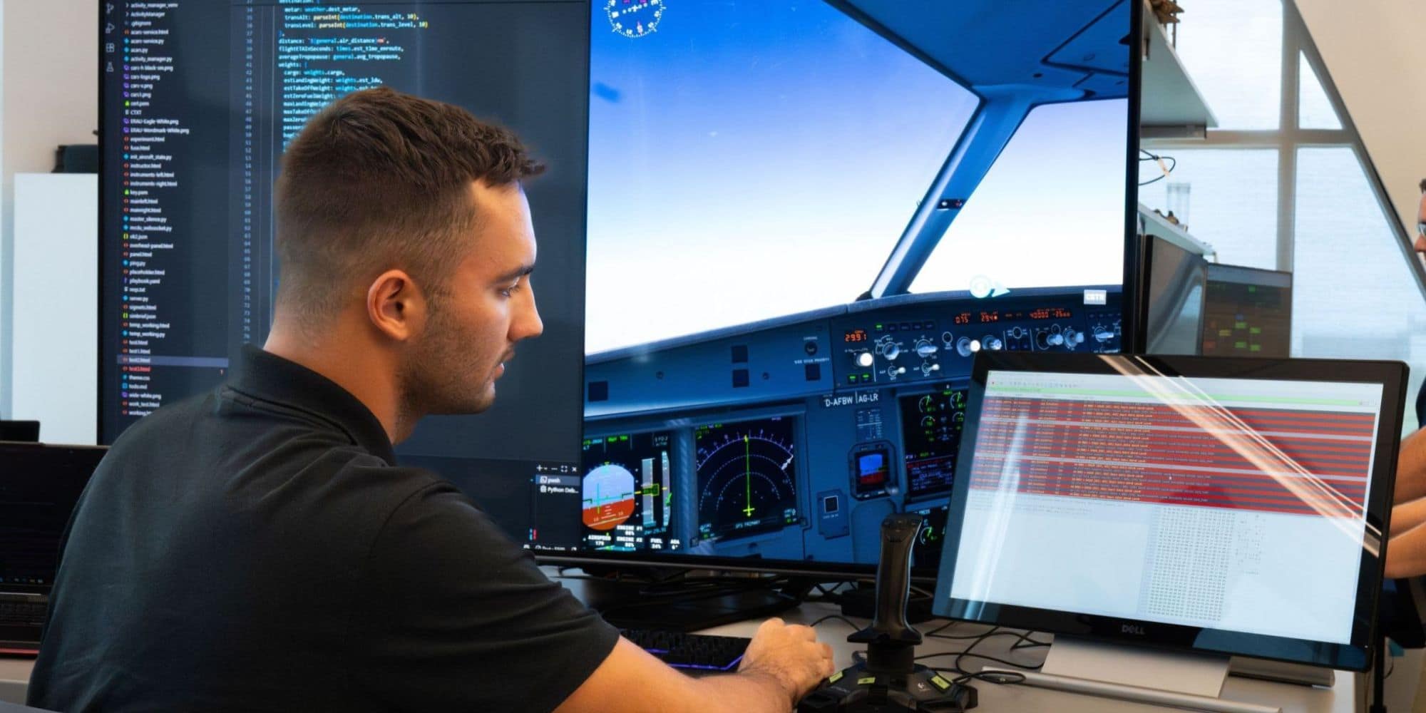 Samuil Nikolov is a junior studying Space Operations at Embry‑Riddle's Daytona Beach, Florida, campus.