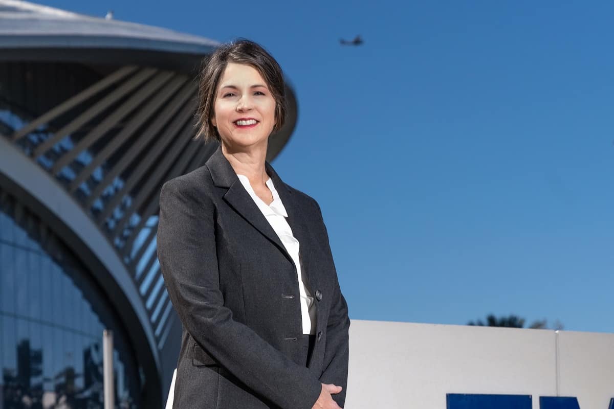 Embry‑Riddle’s Assistant Director of Alumni Career Engagement Angie Engel.