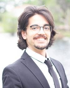 Ph.D. student Nicolo Woodward will participate in the research — his third CubeSat project with lead investigator Dr. Riccardo Bevilacqua since enrolling at Embry‑Riddle. (Photo: Nicolo Woodward) Nicolo Woodward