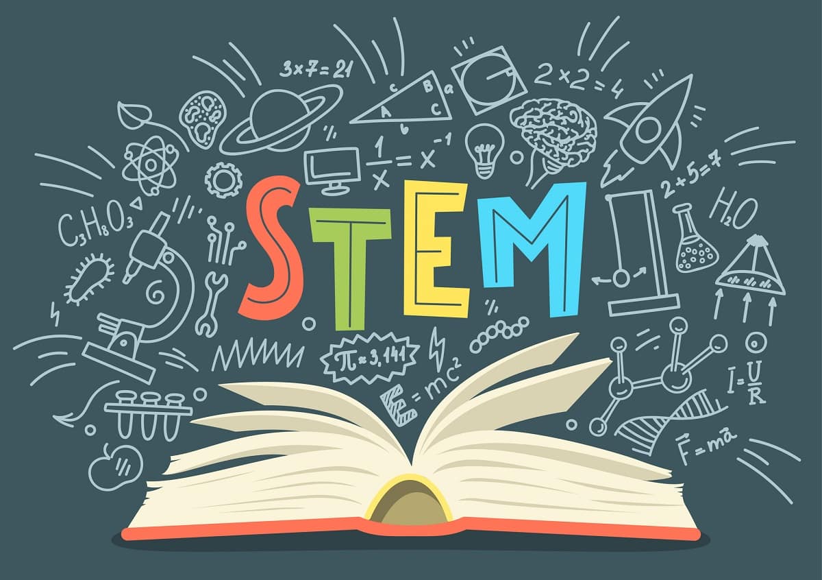 STEM education logo.